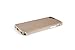 Element Case Solace Case for iPhone 6 - Premium Ultra-Thin Polycarbonate and Aluminum Protective Cover with Rugged Drop Protection, Slim, Shockproof, Lightweight, Wallet Sleeve Included - Gold