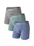 DAVID ARCHY Men's Soft Micro Modal Underwear 3 Pack