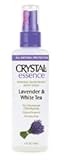 Crystal Essence Lavender and White Tea Body Spray - 4 oz - Liquid