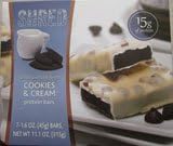 Shred Bars- Cookies &amp; Cream 1.55 Oz-box of 7