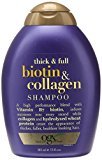 Organix Thick and Full Biotin and Collagen Shampoo, 13 Ounce (Pack of 2)
