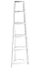 Monarch Specialties Corner Accent Etagere, 72