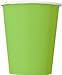 HeroFiber Disposable Paper Dinnerware for 24 - Lime Green - 2 Size Plates, Cups, Napkins , Cutlery (Spoons, Forks, Knives), and tablecovers - Full Party Supply Pack