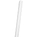 JAM Paper® Solid Color Wrapping Paper - 12.5 Sq Ft - White - Glossy Wrapping Paper Roll - Sold Individually