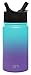 Simple Modern Kids Water Bottle with Straw Lid Vacuum Insulated Stainless Steel Metal Thermos | Reusable Leak Proof BPA-Free Flask for School | Summit Collection | 14oz, Tropical Seas