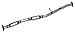 Walker 55180 Direct Fit Exhaust Resonator and Pipe Assembly for Subaru Legacy