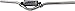 Blowsion Clear Handlebar, 0 Degree with Crossbar 03-05-141