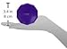 Scalp Shampoo Brush with Finger Ring, 4 Pieces Assorted Color