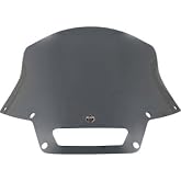 Klock Werks KWW-02-0621 Flare Windshield - 8in. - Dark Smoke