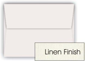 Neenah CLASSIC LINEN - A9 Envelopes - NATURAL WHITE (Off-White) - 50 PK