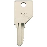 Wesko 608 Replacement Keys: 2 Keys