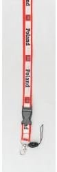 Poland White & RED Country Flag Lanyard Keychain Passholder 20 Inches Long New