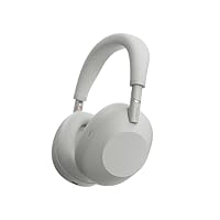 Sony WH-1000XM6 The Best Noise Canceling Wireless Headphones, HD NC Processor QN3, 12 Microphones, Adaptive NC Optimizer, Mastered by Engineers, Studio-Quality, 30-Hour Battery, Platinum Silver