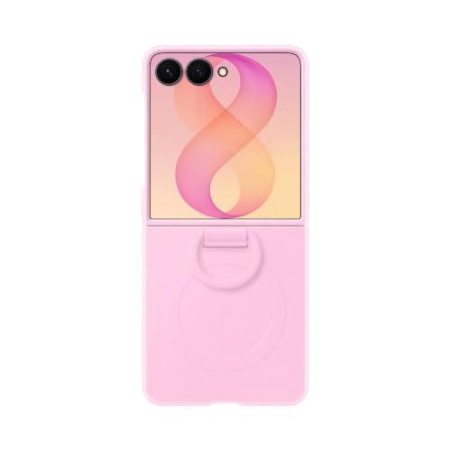 Samsung Silicone Ring Magnet Case EF-EF776 fuer Galaxy Z Flip8, Pink