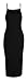 Forever Womens Plain Strappy Viscose Bodycon Long Midi Dress