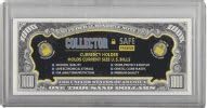 BCW Crystal Clear Hard Plastic Large Bill Currency Holder (QTY = 10 Holders)