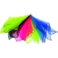 Cintz Juggling, Dance Scarves, Magic Show Props, Set of 12, Multicolored