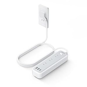 延長コード 2m 電源タップ usb たこあしコンセント テーブルタップ 薄型プラグ TESSAN