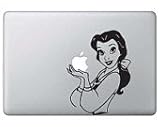 Belle Macbook Decal