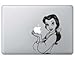 Belle Macbook Decal