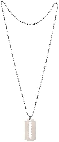 Amazon.com: Sonia Jewels Solid 925 Sterling Silver Pendant Razor