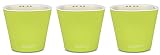 Window Garden - Aquaphoric Self Watering Mini Planter Pots (3 Pack) - Grow On Indoor Sill. Perfect for Potting Small Plants, Herbs, African Violets, Succulents, or Start Seedlings.