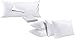 Ultra Soft Pillow Protectors with Zipper Standard Size - Set of 8 Breathable Pillow Covers - 100% Protection Against Stains, Dust & Dirt - Machine Washable (White)