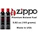 2 Large Zippo Blu Butane Refills for Lighters (2 Cans of 5.82oz each)