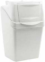 Prosperplast Set of 3 Recycling Bins 60 L Total 3 x 20 L White Stackable view 11