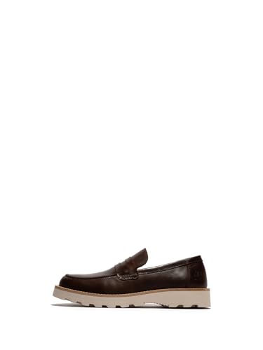 Fly London REJI283FLY, Mocasines Hombre, DK. Brown, 45 EU