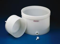 CHEMGLA - Buchner Funnel- Table Top- 260mm Coarse Porosity Removable Plate, EA1