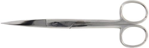 Integra Miltex Vantage V95-8 Stainless Steel Mid Grade Operating Scissor with Sharp-Sharp Points Tip, Straight Blade, 6.5" Length
