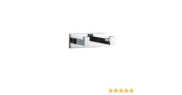 Baño Diseño - Percha De Baño Doble con Adhesivo LUK : Amazon ...