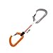Petzl - ANGE FINESSE, Quickdraw with Ultra-light Climbing Carabiners, Ange S, 10 cm