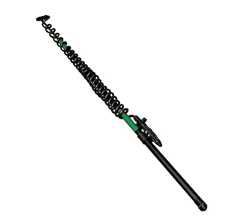 Telescopic Lance for Long Reach Spraying - 3.2m - Made from Fibreglass - Foldable in Sections - Fits Most Sprayers - Garden and Outdoor Areas - Made in Europe, Green