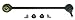 MOOG K750019 Suspension Stabilizer Bar Link for Ford Taurus