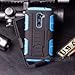 Cocomii Robot Belt Clip Holster LG G2 VS980 LS980 Case, Slim Thin Matte Kickstand Swivel Belt Clip Holster Reinforced Drop Protection Fashion Bumper Cover Compatible with LG G2 VS980 LS980 (Blue)