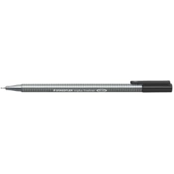 Staedtler Triplus Fineliner Black 0.3mm - Pack of Six