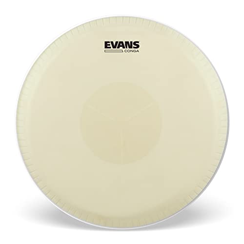 Evans EC1250 Tri-Center Trommelfell fuer Conga, 24,8 cm (12.50 Zoll)