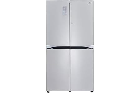 LG GLC8839SC Independiente 601L A+ Plata nevera puerta lado a lado ...