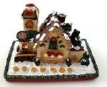 Dollhouse Miniature 1:12 Scale 1" Gingerbread House #G3269