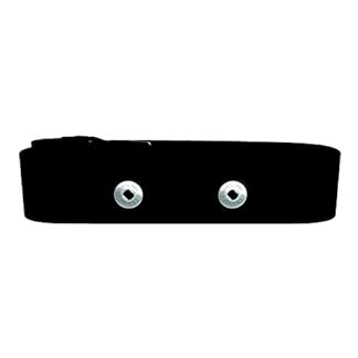 Heart Rate Monitor USA Replacement Soft Transmitter Strap (works with Polar H1, H7, H9, H10 and Polar Wearlink Models & Garmin Dual)