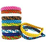 Nisosy 12 Pack Adjustable Waterproof Natural Bracelet