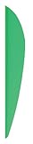Bohning X-Vanes (Pack of 36), Neon Green, 3-Inch