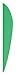 Bohning X-Vanes (Pack of 36), Neon Green, 3-Inch