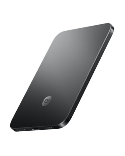 Xiaomi シャオミ UltraThin モバイルバッテリー 5000mAh 6mm薄型 magsafe ワイレス充電 iPhone対応 PSE認証