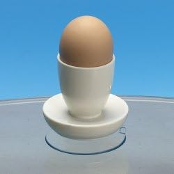 Pair of Plastic Suction Egg Cups