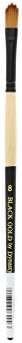 Black Gold by Dynasty - 206WFIL - Wave Filbert Brush - Size 8