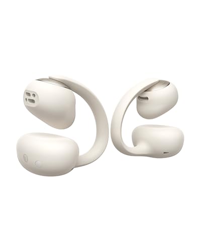 Baseus MC2 Clip-On Free Ear Headphones with CloudComfort 2.0, Hi-Res Audio, LDAC, SuperBass 3.0, Bluetooth 6.0, 4 Mic with AI for Innodal Calls, 55 Hours of Battery Life, IP67, Lightweight 5g