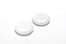 Aboval 2 Pcs Professional Large Massage Stones Natural Jade Hot & Cold Stone for Spa, Massage Therapy (2.76 x 2.76 in)